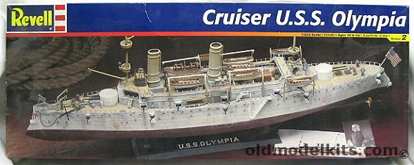 Revell 1/232 USS Olympia Cruiser, 85-5026 plastic model kit